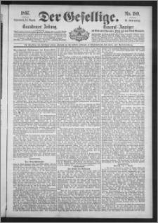 Der Gesellige : Graudenzer Zeitung 1897.08.14, Jg. 72, No. 189