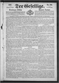 Der Gesellige : Graudenzer Zeitung 1897.08.15, Jg. 72, No. 190