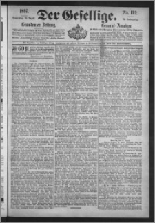 Der Gesellige : Graudenzer Zeitung 1897.08.26, Jg. 72, No. 199