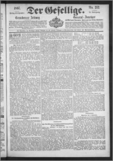Der Gesellige : Graudenzer Zeitung 1897.09.10, Jg. 72, No. 212