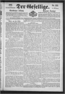 Der Gesellige : Graudenzer Zeitung 1897.09.23, Jg. 72, No. 223