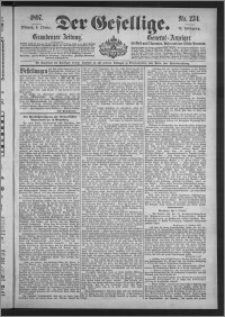 Der Gesellige : Graudenzer Zeitung 1897.10.06, Jg. 72, No. 234