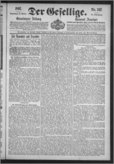 Der Gesellige : Graudenzer Zeitung 1897.10.21, Jg. 72, No. 247