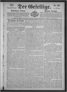 Der Gesellige : Graudenzer Zeitung 1897.11.13, Jg. 72, No. 267