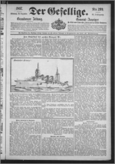Der Gesellige : Graudenzer Zeitung 1897.12.22, Jg. 72, No. 299