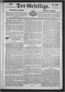 Der Gesellige : Graudenzer Zeitung 1897.12.23, Jg. 72, No. 300