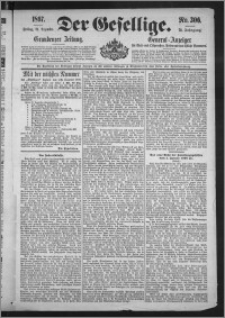 Der Gesellige : Graudenzer Zeitung 1897.12.31, Jg. 72, No. 306