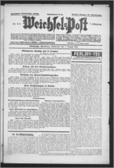 Weichsel-Post : Grudziądzer (Graudenzer) Zeitung 1927.08.03, Jg. 7, Nr 174