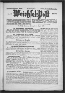Weichsel-Post : Grudziądzer (Graudenzer) Zeitung 1927.08.05, Jg. 7, Nr 176