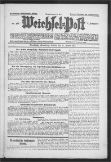 Weichsel-Post : Grudziądzer (Graudenzer) Zeitung 1927.08.12, Jg. 7, Nr 182