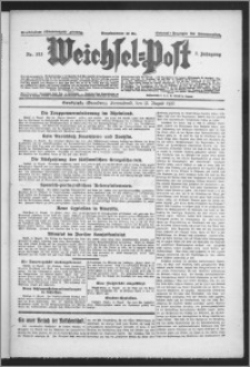 Weichsel-Post : Grudziądzer (Graudenzer) Zeitung 1927.08.13, Jg. 7, Nr 183