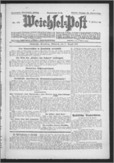 Weichsel-Post : Grudziądzer (Graudenzer) Zeitung 1927.08.17, Jg. 7, Nr 185