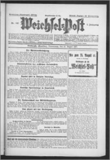 Weichsel-Post : Grudziądzer (Graudenzer) Zeitung 1927.08.25, Jg. 7, Nr 192