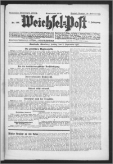 Weichsel-Post : Grudziądzer (Graudenzer) Zeitung 1927.09.02, Jg. 7, Nr 199