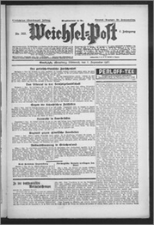 Weichsel-Post : Grudziądzer (Graudenzer) Zeitung 1927.09.07, Jg. 7, Nr 203