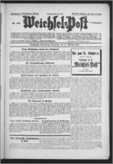 Weichsel-Post : Grudziądzer (Graudenzer) Zeitung 1927.10.18, Jg. 7, Nr 238