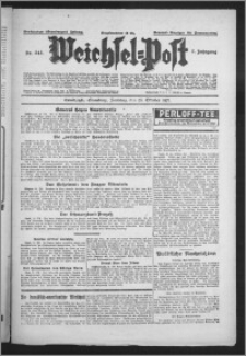 Weichsel-Post : Grudziądzer (Graudenzer) Zeitung 1927.10.23, Jg. 7, Nr 243