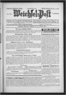 Weichsel-Post : Grudziądzer (Graudenzer) Zeitung 1927.10.26, Jg. 7, Nr 245