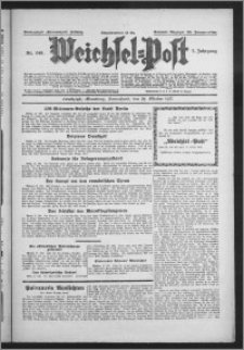 Weichsel-Post : Grudziądzer (Graudenzer) Zeitung 1927.10.29, Jg. 7, Nr 248