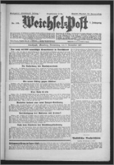 Weichsel-Post : Grudziądzer (Graudenzer) Zeitung 1927.11.03, Jg. 7, Nr 251