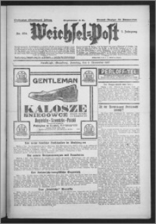 Weichsel-Post : Grudziądzer (Graudenzer) Zeitung 1927.11.06, Jg. 7, Nr 254