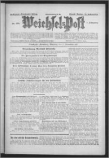 Weichsel-Post : Grudziądzer (Graudenzer) Zeitung 1927.11.08, Jg. 7, Nr 255