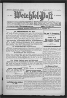 Weichsel-Post : Grudziądzer (Graudenzer) Zeitung 1927.11.17, Jg. 7, Nr 263