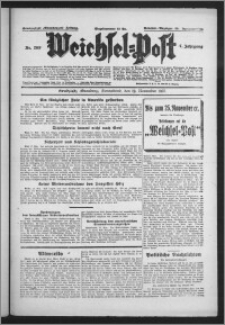 Weichsel-Post : Grudziądzer (Graudenzer) Zeitung 1927.11.19, Jg. 7, Nr 265