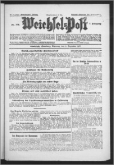 Weichsel-Post : Grudziądzer (Graudenzer) Zeitung 1927.12.06, Jg. 7, Nr 279