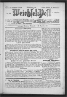 Weichsel-Post : Grudziądzer (Graudenzer) Zeitung 1927.12.21, Jg. 7, Nr 291