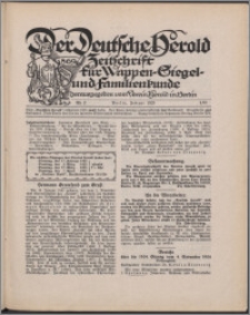 Der Deutsche Herold 1925, Jg. 56 no 2