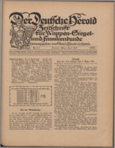 Der Deutsche Herold 1927, Jg. 58 no 3-4