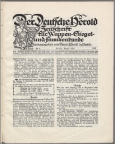Der Deutsche Herold 1928, Jg. 59 no 8