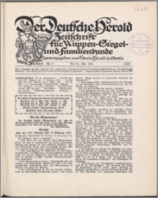 Der Deutsche Herold 1931, Jg. 62 no 5