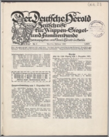 Der Deutsche Herold 1932, Jg. 63 no 2