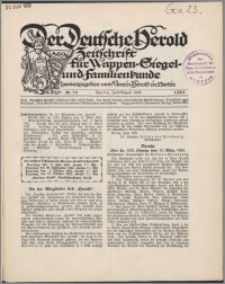 Der Deutsche Herold 1932, Jg. 63 no 7-8