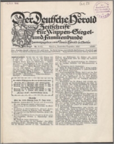 Der Deutsche Herold 1932, Jg. 63 no 11-12