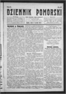 Dziennik Pomorski 1926.04.17, R. 6, nr 88
