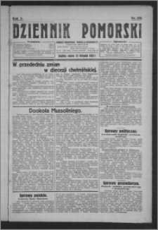 Dziennik Pomorski 1925.11.10, R. 5, nr 261