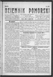 Dziennik Pomorski 1926.12.11, R. 6, nr 285
