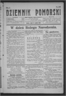 Dziennik Pomorski 1925.12.25, R. 5, nr 299
