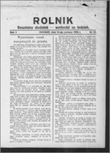 Rolnik : bezpłatny dodatek : wychodzi co tydzień 1926.06.24, R. 3, nr 25