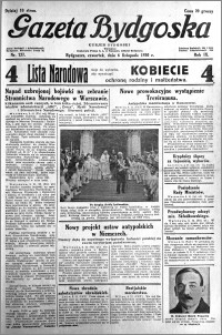 Gazeta Bydgoska 1930.11.06 R.9 nr 257