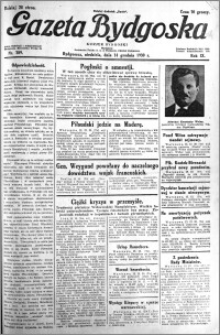 Gazeta Bydgoska 1930.12.14 R.9 nr 289