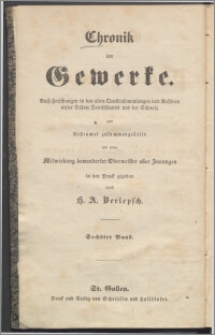 Chronik vom ehrbaren Bäckergewerk : nach den Rechtsquellen und historischen Ueberlieferungen des deutschen Mittelalters