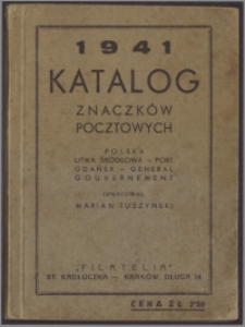 Katalog znaczków pocztowych : Polska, [Litwa środkowa, port Gdańsk, General Gouvernement