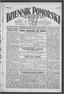 Dziennik Pomorski 1927.09.11, R. 7, nr 208