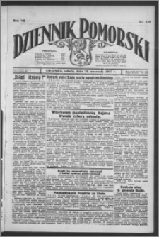 Dziennik Pomorski 1927.09.24, R. 7, nr 219