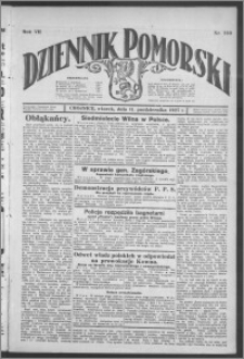 Dziennik Pomorski 1927.10.11, R. 7, nr 233