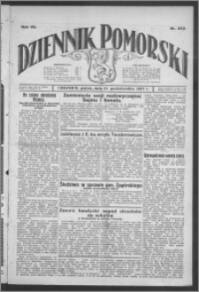 Dziennik Pomorski 1927.10.21, R. 7, nr 242